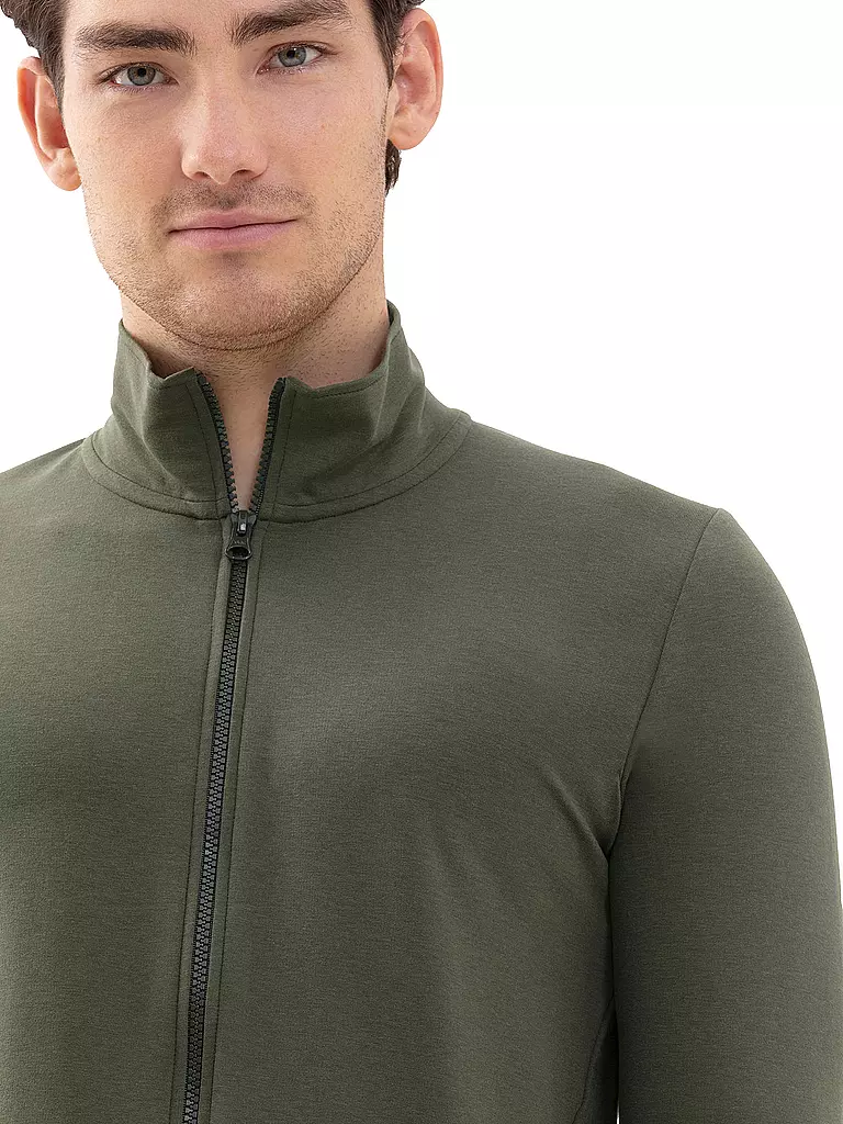 MEY Loungewear Jacke olive