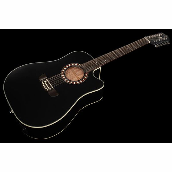Harley Benton Custom Line CLD-10SCE-12BKS