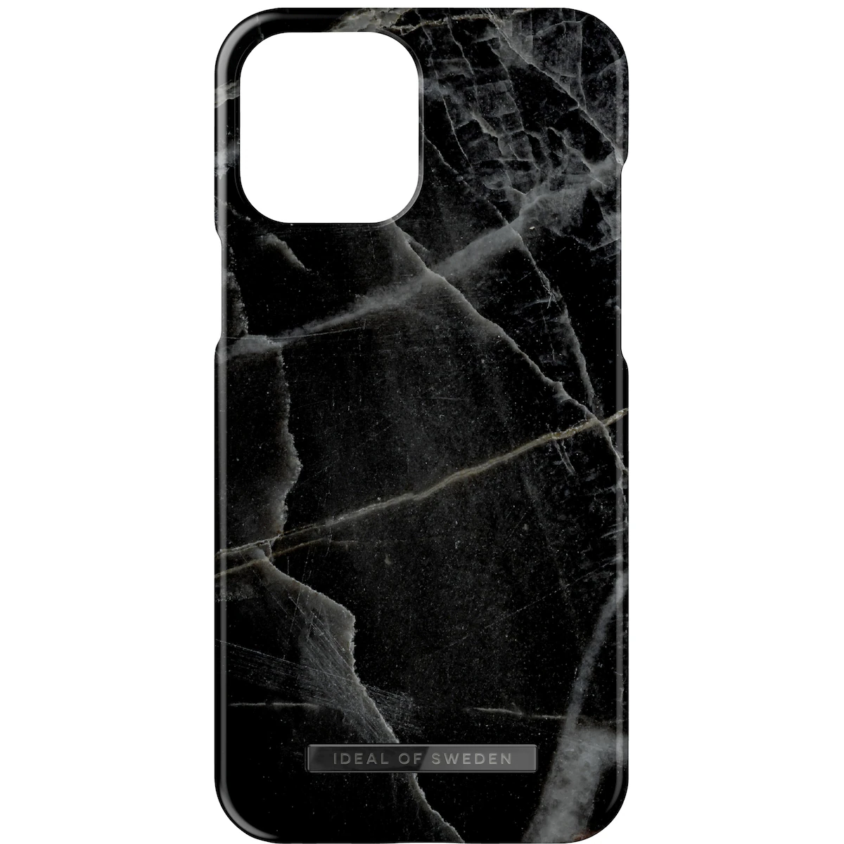 iDeal of Sweden deksel for iPhone 13 Pro Max (Black Thunder Marble)