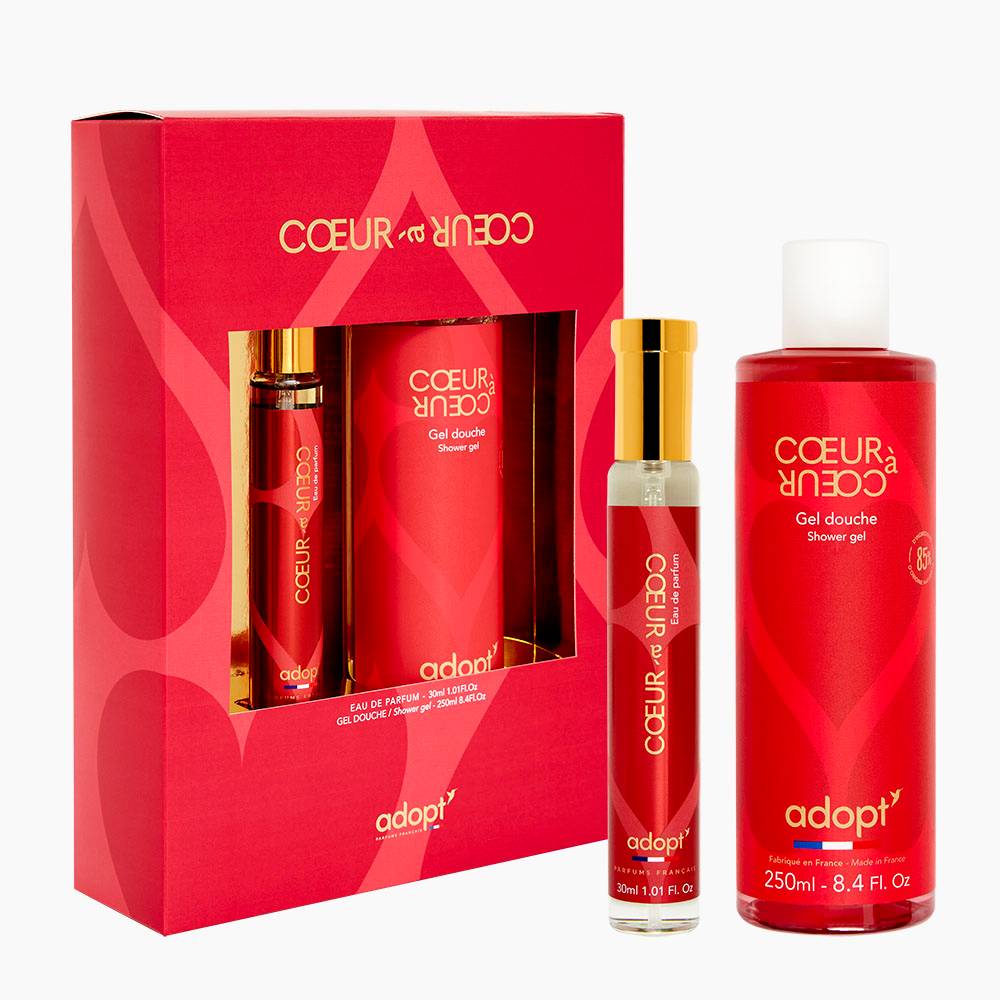 Cœur à cœurCoffret eau de parfum 30ml + gel douche 250ml