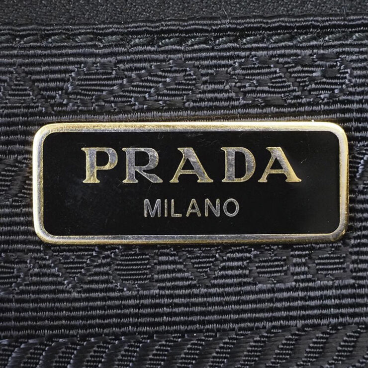 Prada Vintage Prada Crossbody Bag Black