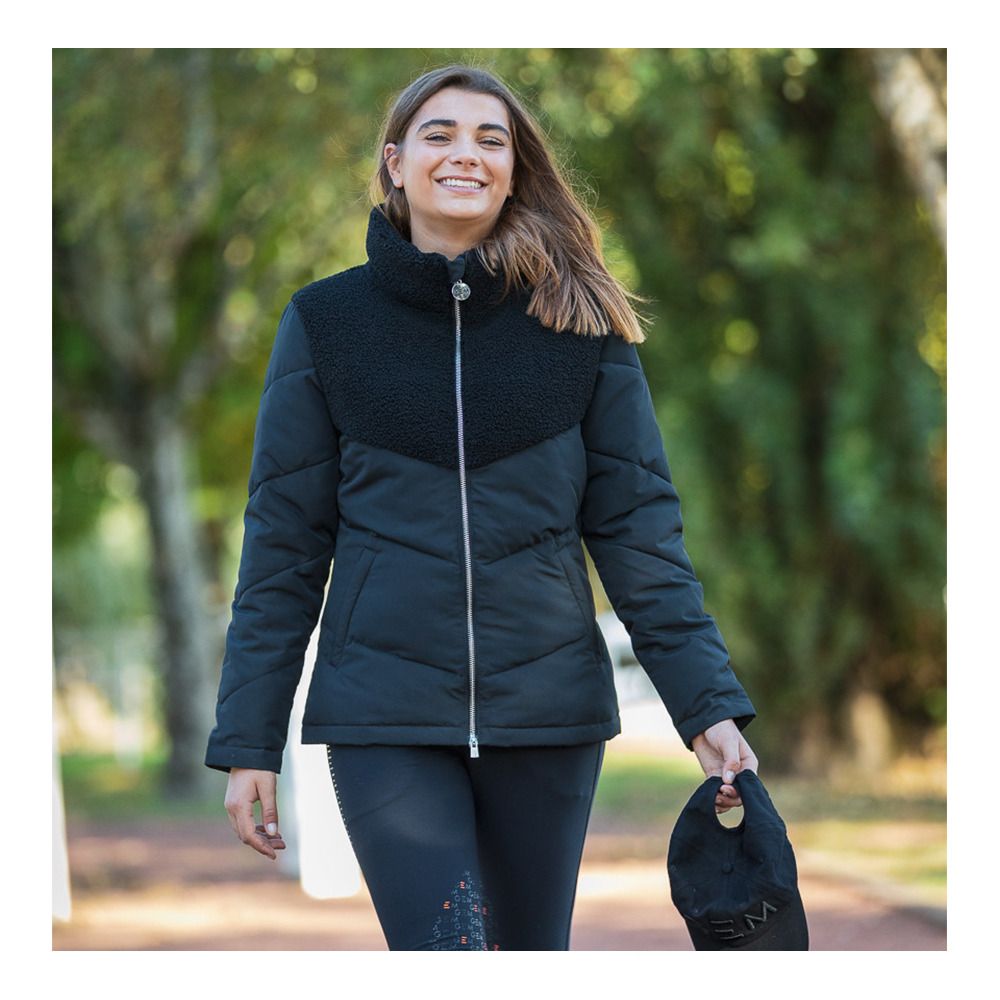 Gem NAMASTE - Doudoune Femme noir