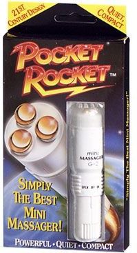 Doc Johnson - Pocket Rocket- Vibrator - Ivory - Ø 20 mm