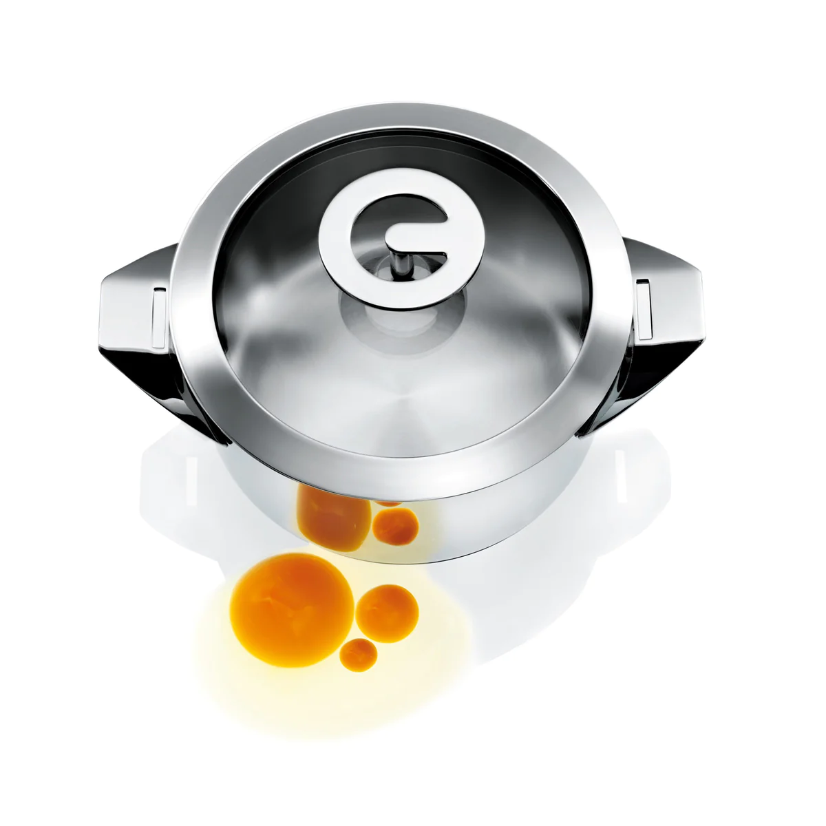 Universel - Couvercle 16cm verre trempé et inox Cuisinox