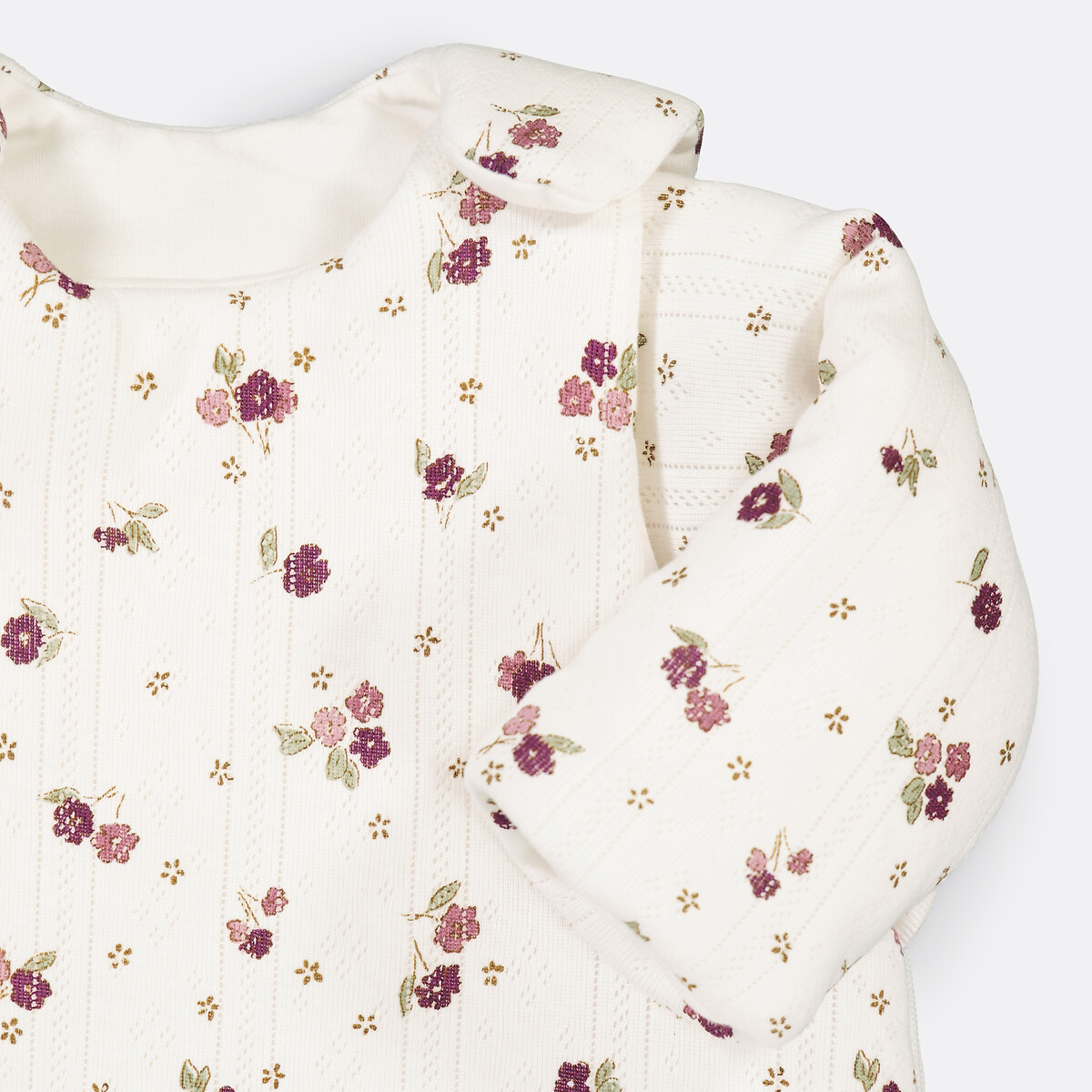 LA REDOUTE INTERIEURS<br>Saco de dormir com mangas removíveis, ponto ajour, Blume
