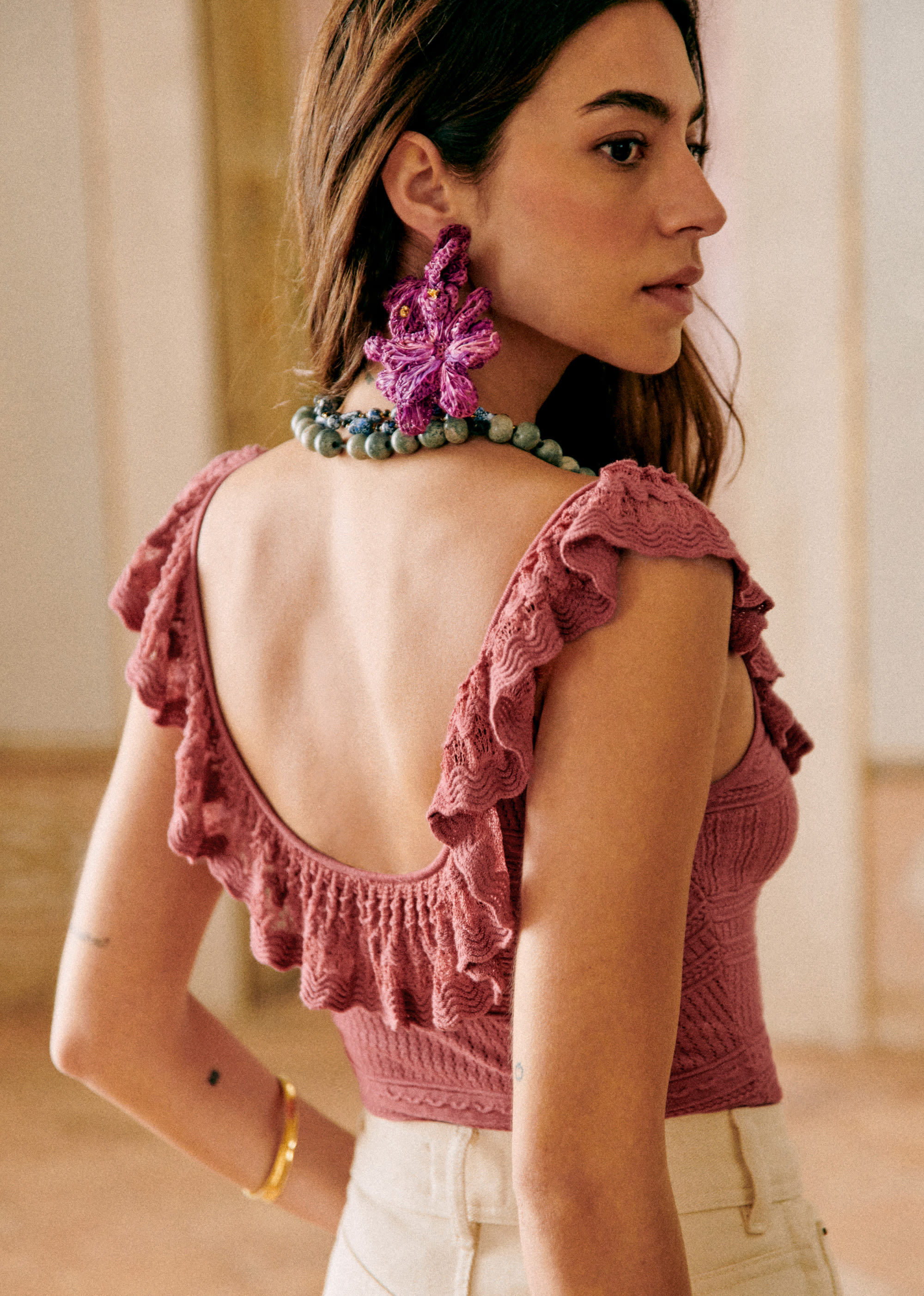 Top Lina - Bois De Rose - E-SHOP/T-SHIRTS 5905400