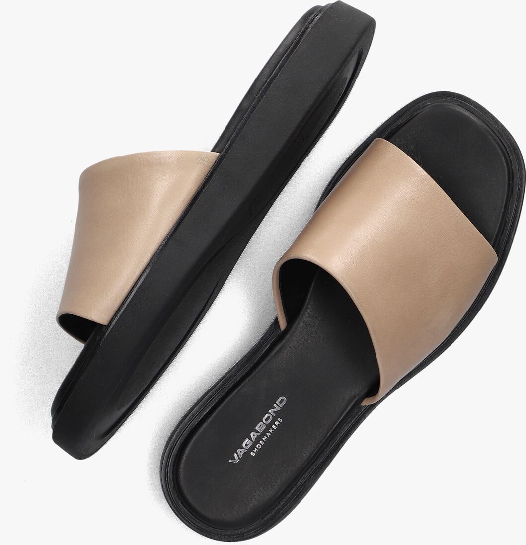 VAGABOND SHOEMAKERS taupe vagabond shoemakers slippers connie 201