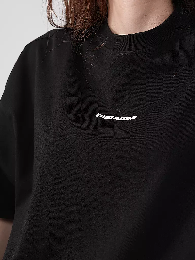 PEGADOR T-Shirt BRACY HEAVY schwarz