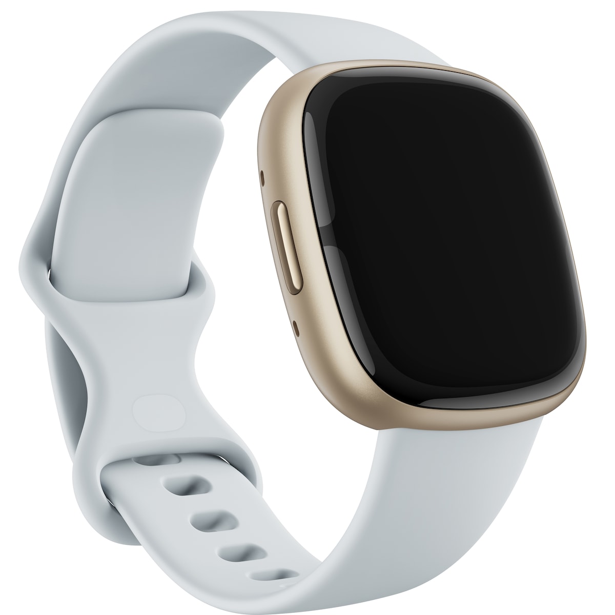 Fitbit Sense 2 smartklokke (blue mist/soft gold)