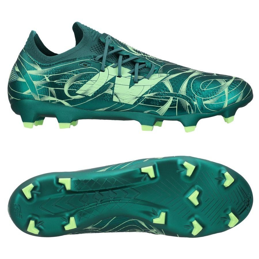 New Balance X Unisport Furon V7 Pro FG Synced - Vert ÉDITION LIMITÉE