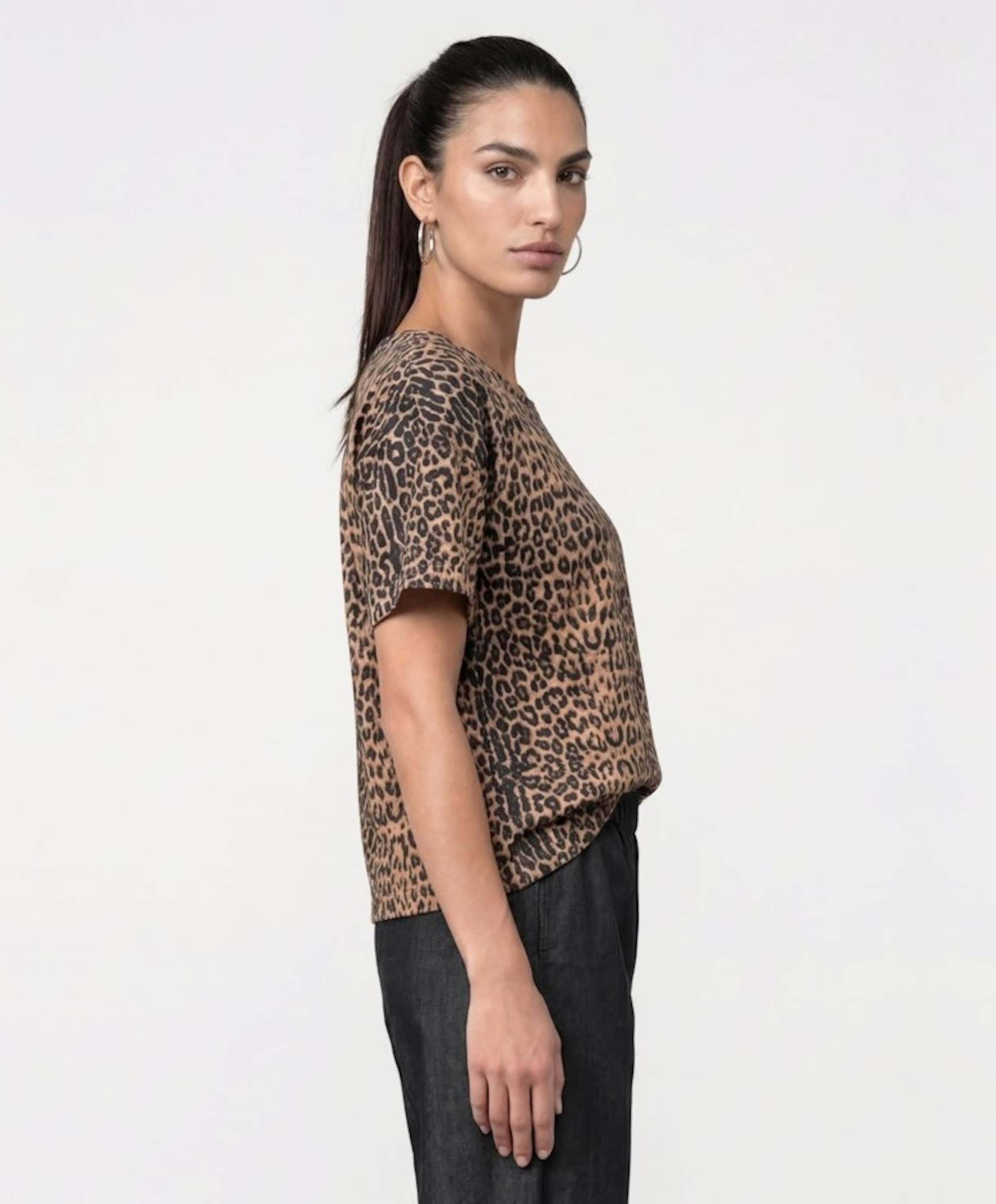 Monari Dames T-shirt beige