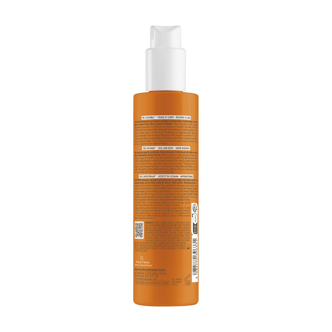 AVENE  Protetor Solar Spray Adulto SPF50 - 200ml