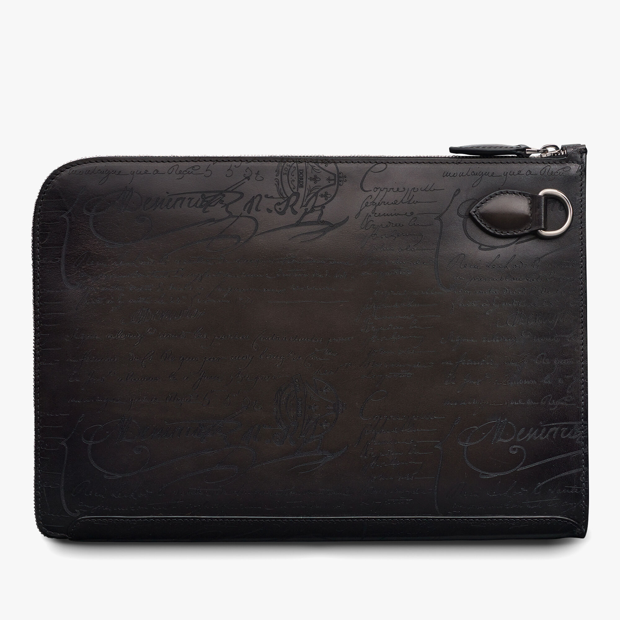Pochette Nino Tgm En Cuir Scritto