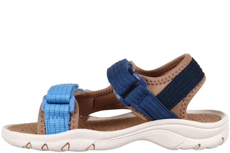 BISGAARD NICO SANDAL I MULTIFARVET TEKSTIL
