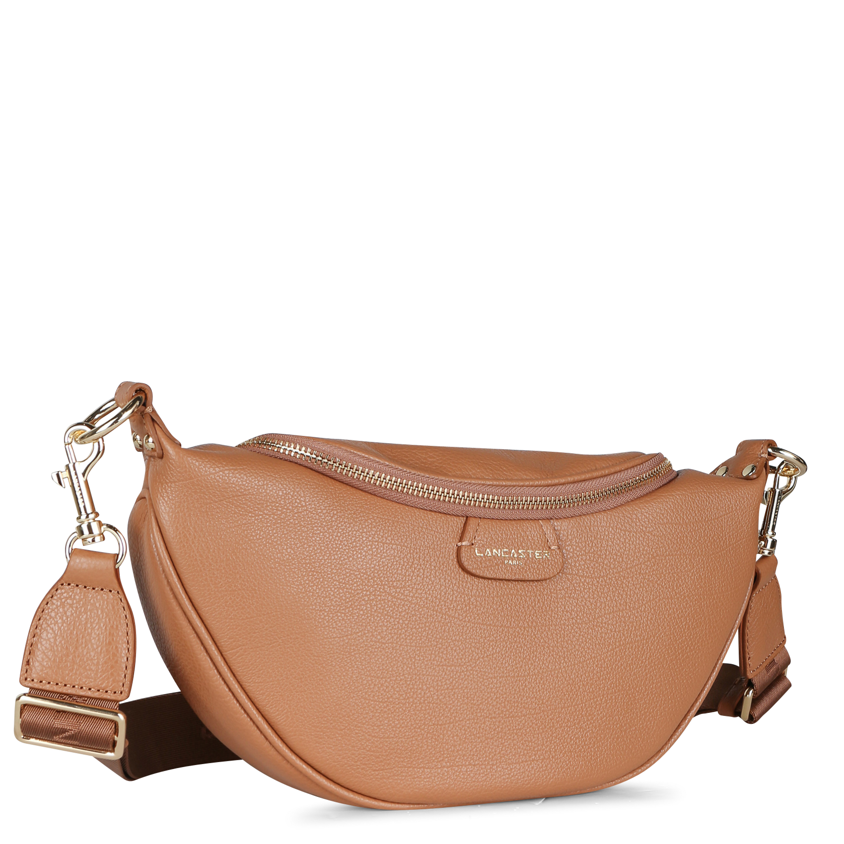 DUNE - Sac banane en cuir grainé| Marron