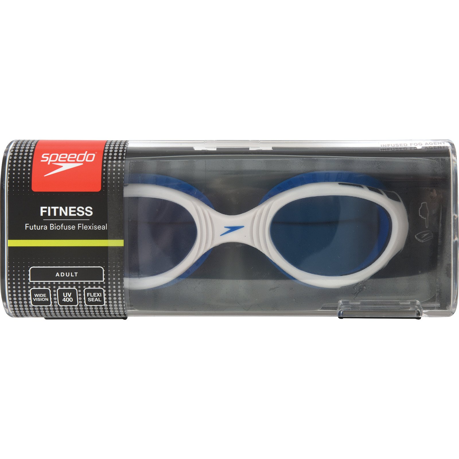 Speedo Schwimmbrille Biofuse Flexiseal blau