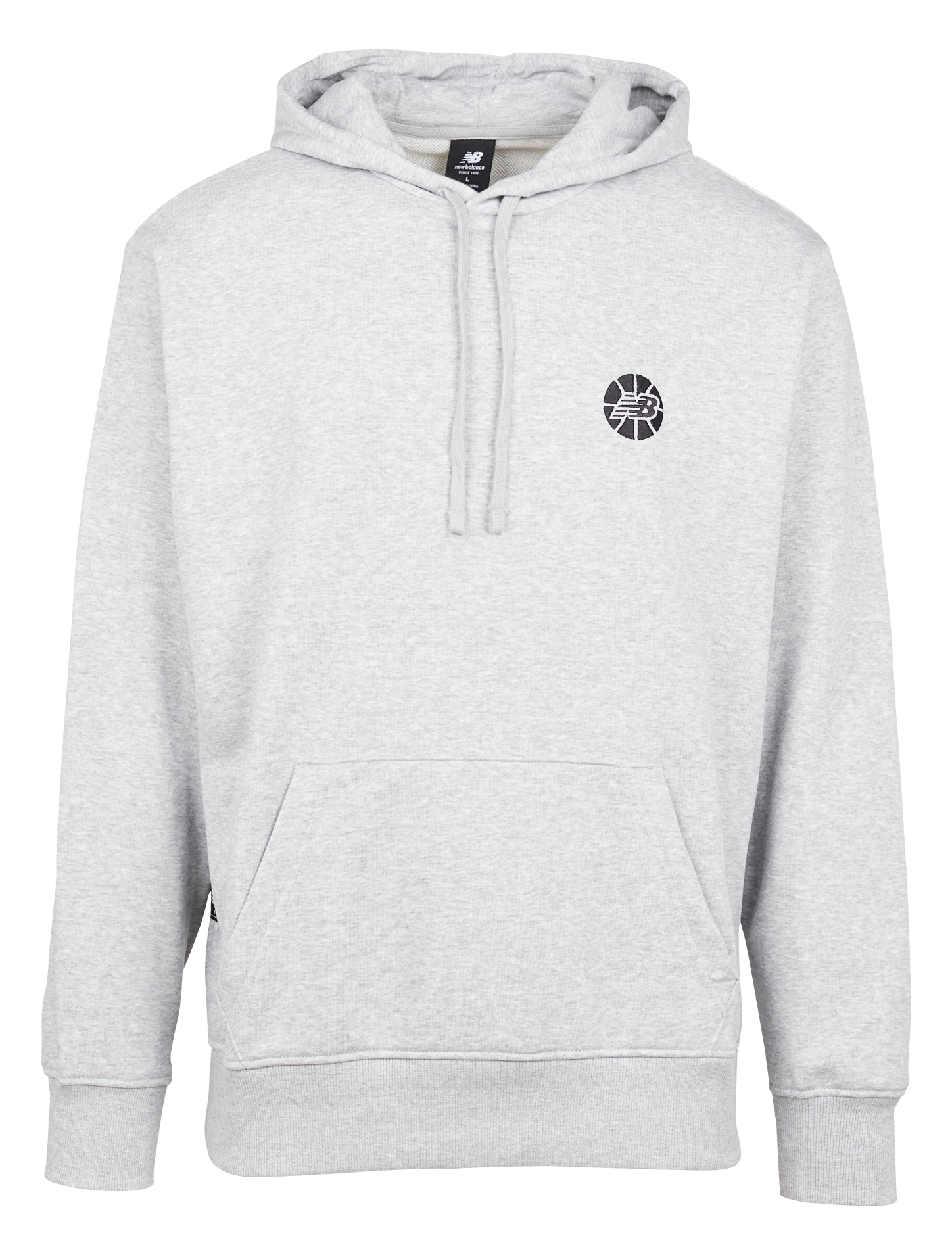 Sweat à capuche en coton mélangé | Gris