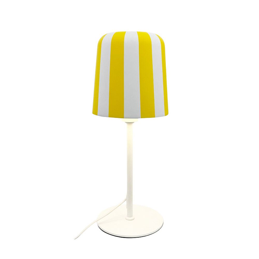 BORDLAMPE DYBERG LARSEN GRY GUL/HVIT
