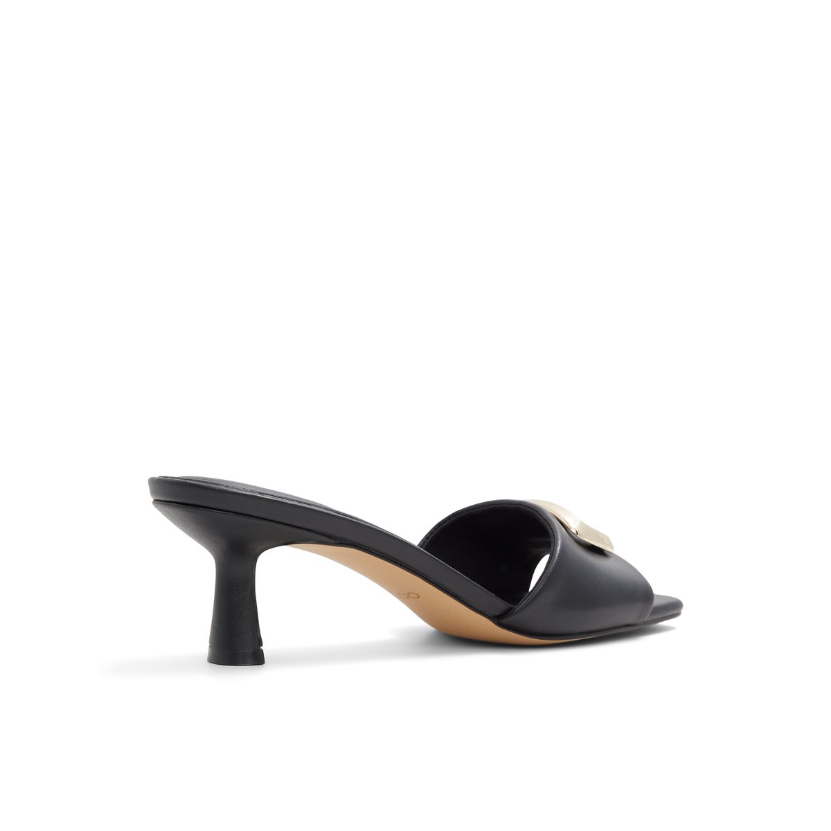 ALDO-Thelma-l-Mules Sandales - Mini talon - Noir