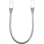 Verbatim Câble de synchronisation et de charge USB-C à USB-C USB 3.1 GÉN 2 de en acier inoxydable de 30 cm