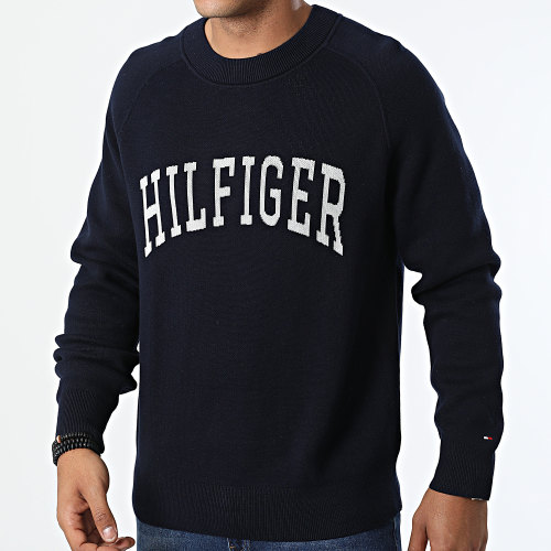 Pull Varsity Graphic 5353 Bleu Marine