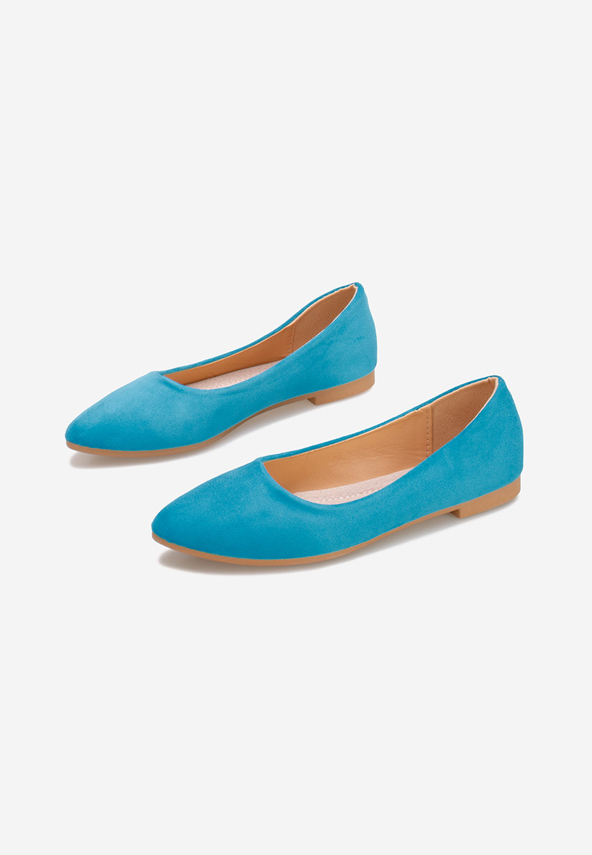 Ballerines femme bleus Genevieve V2