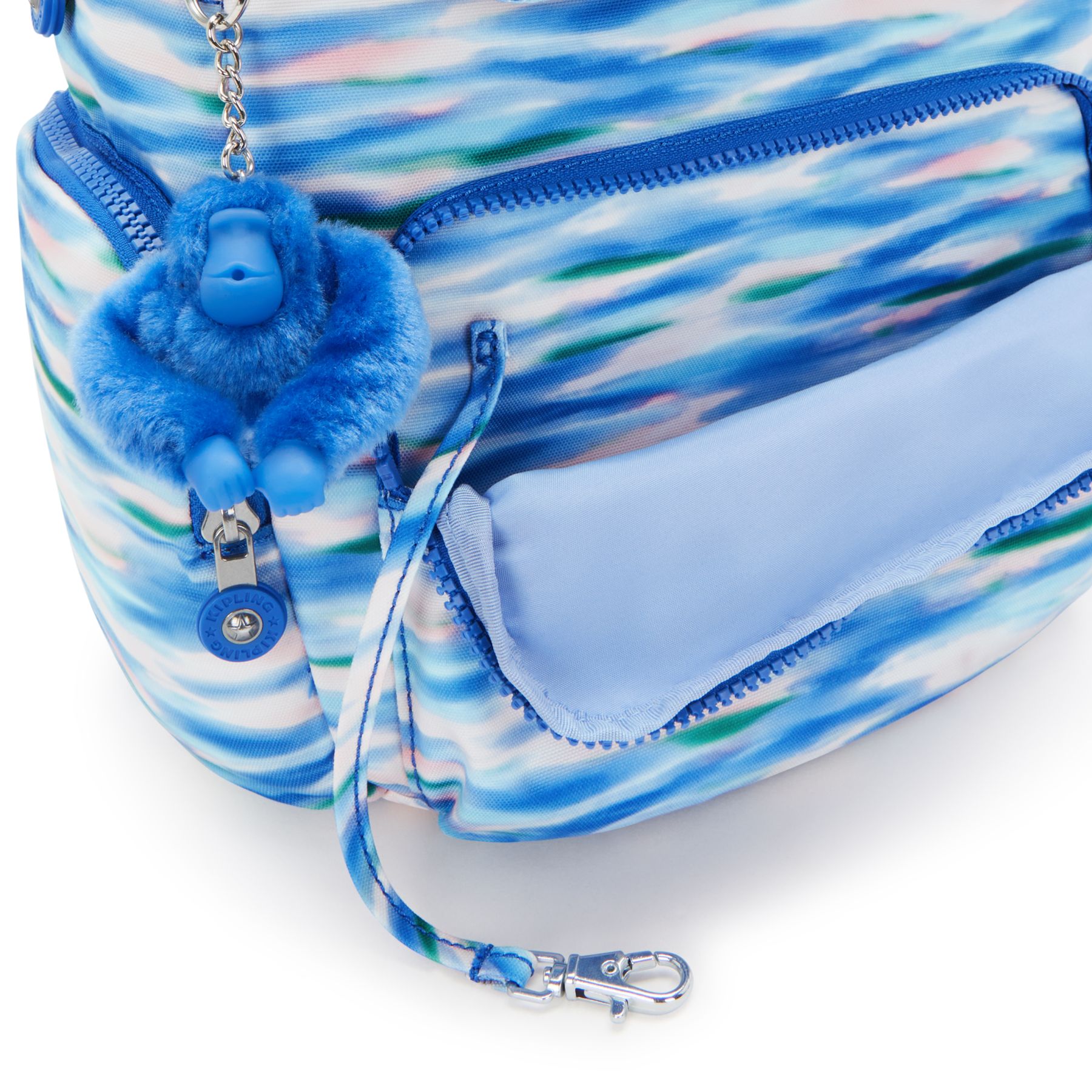 CITY ZIP S  Petit sac à dos avec bretelles ajustables - Diluted Blue