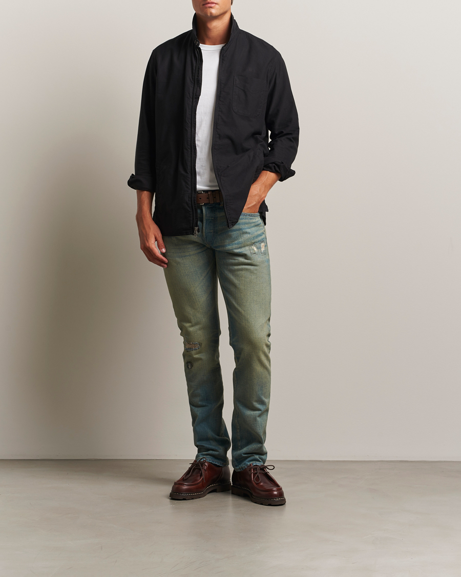 RRL Slim Fit 5-Pocket Denim Ridgway Wash