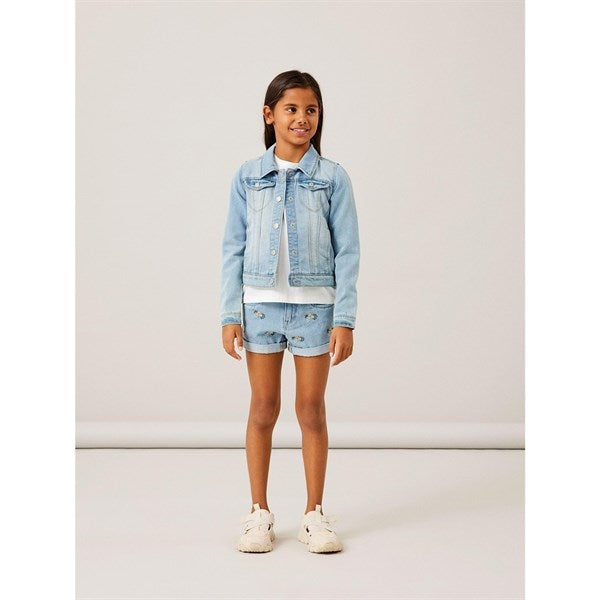 Light Blue Denim Star Denim Jakke Noos