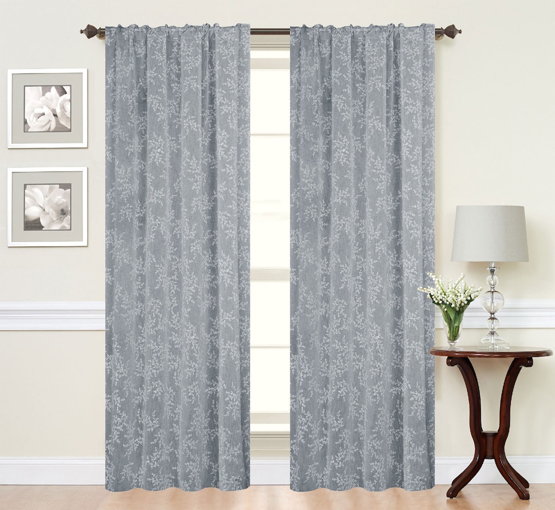 2er Set - Kombischal Aurelia 135 x 235 cm anthrazit