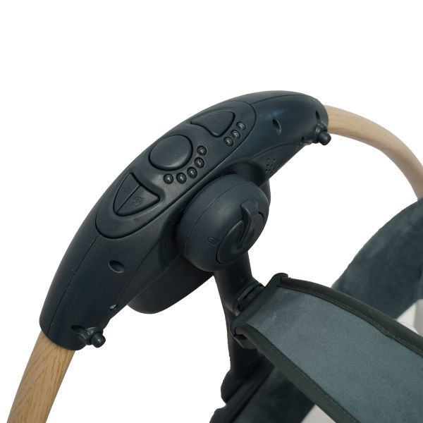 Bo Jungle Dolphy Wood Portable Swing - Shady Grey