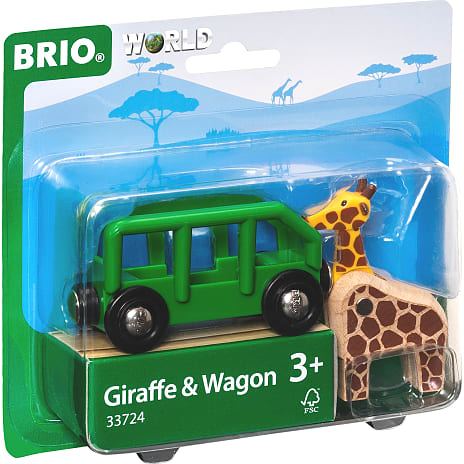 Brio giraf og vogn