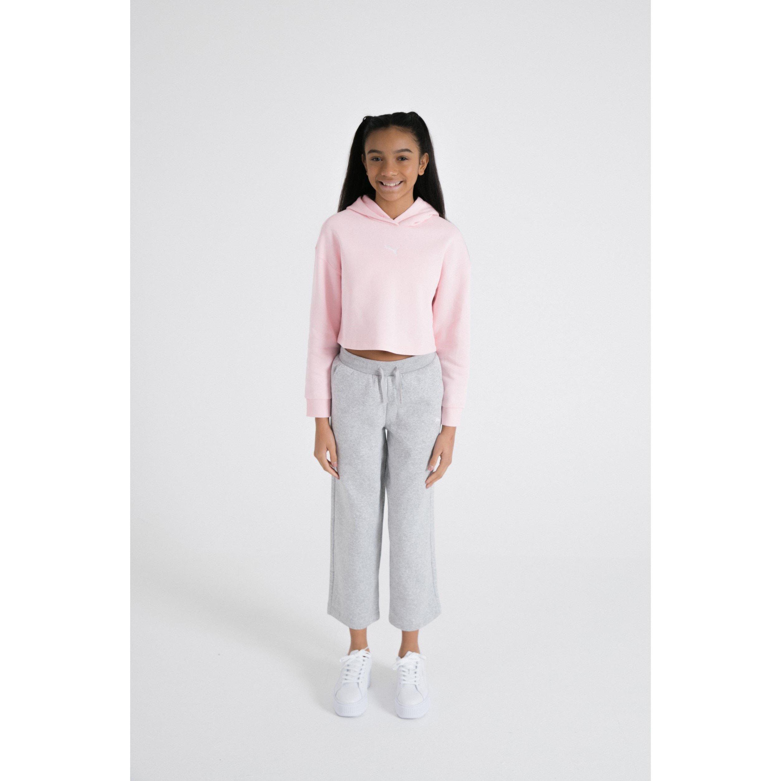 Puma Fleece Tracksuit Junior Girls