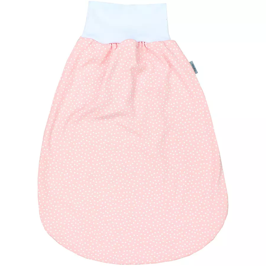 TupTam Baby Strampelsack mit breitem Bund Unwattiert rosa Modell 1