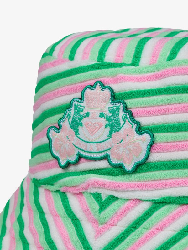 Roxy X Juicy Couture Bob réversible en éponge Rose Femme
