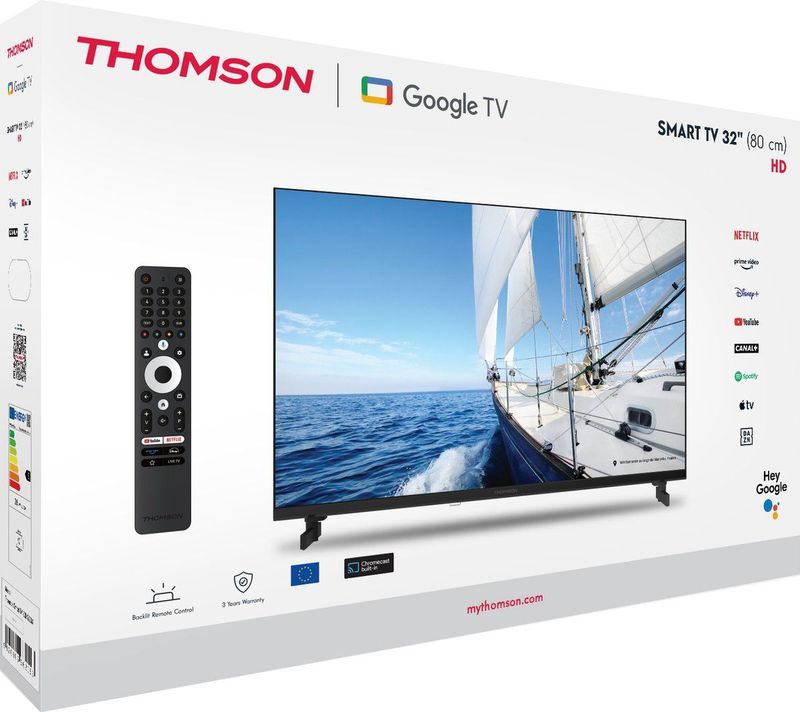 Thomson - 32HG2S14 - HD-Ready Smart TV - Zwart - LED