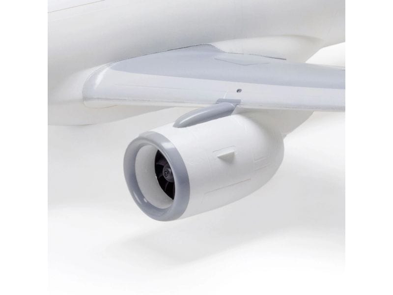 E-flite Flugzeug Airbus A320 Neo Base White BNF Basic Twin 64 mm EDF Modellflugzeug