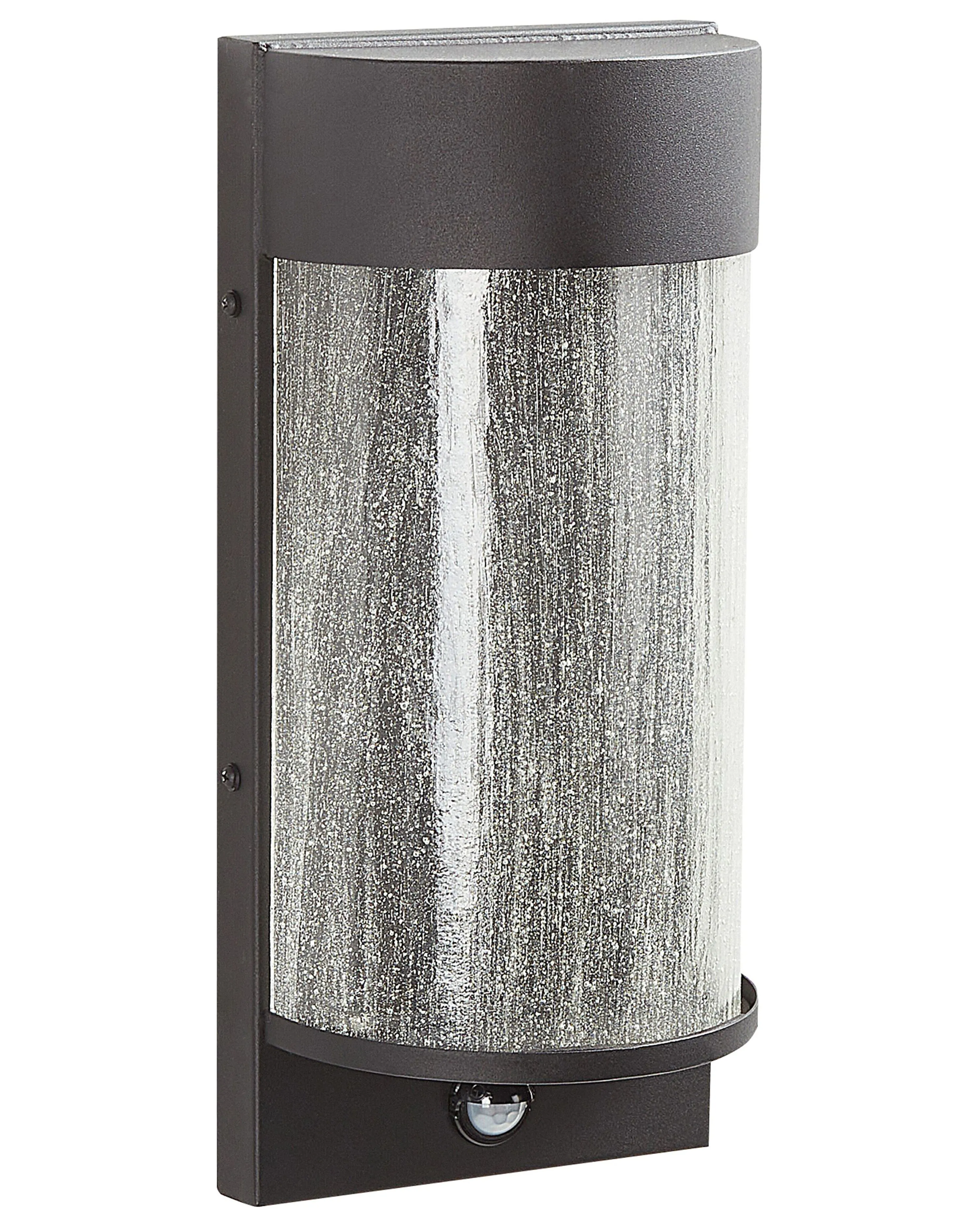 Buiten LED wandlamp PHEPPIE met bewegingssensor Zwart