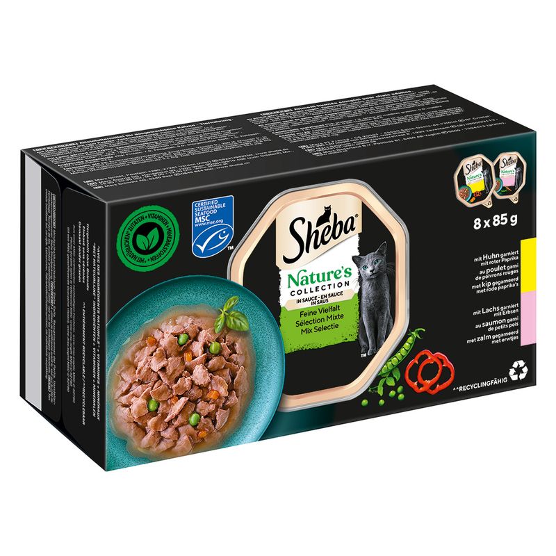Sheba Nature's Collection en sauce 32 x 85 g