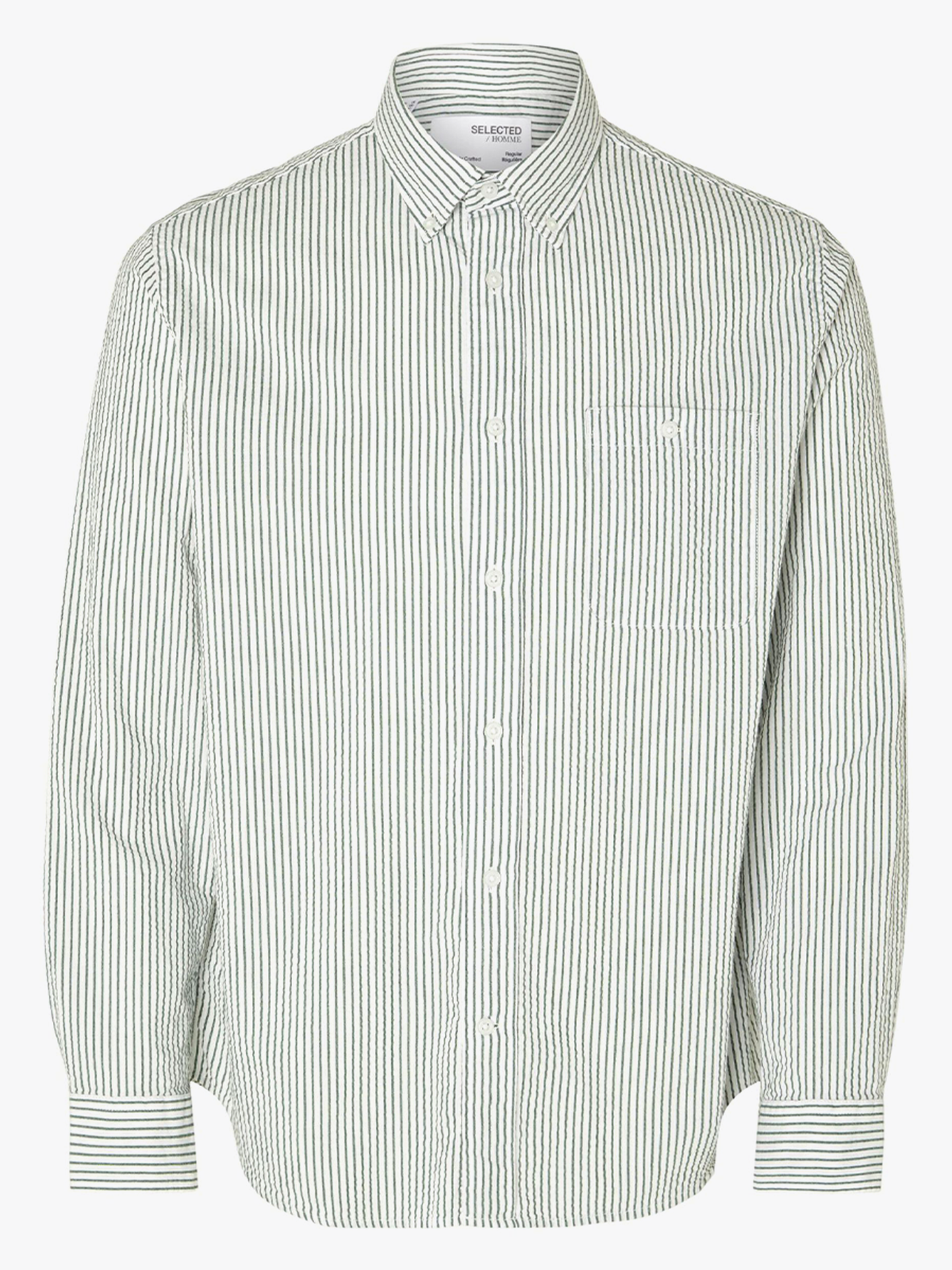 Reg Reil Shirt Long Sleeve Seersucker