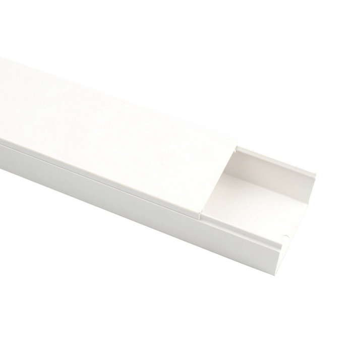 Kabelkanal hvid 16 x 16 mm - Elworks