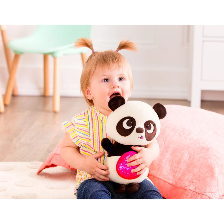 B.TOYS B. Twinkle Tummies - Panda mit Licht und Sound Mehrfarbig