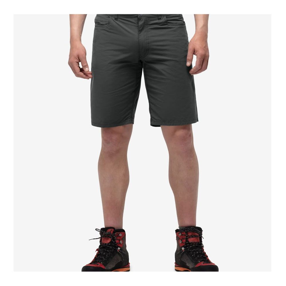 Norrona SVALBARD LIGHT COTTON - Short Homme slate grey