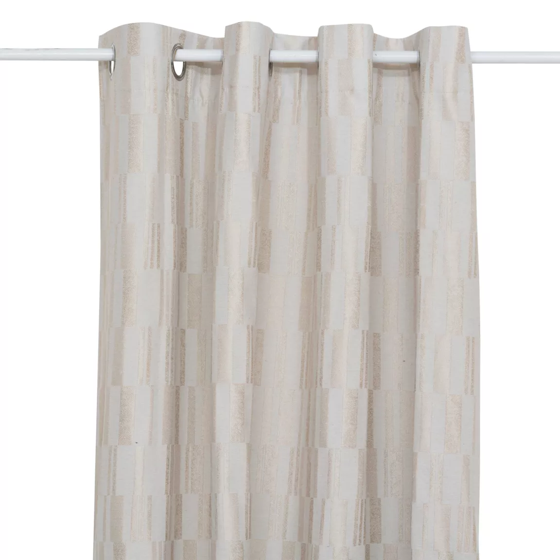 Rideau tissé (140 x 260 cm) Leyna Beige