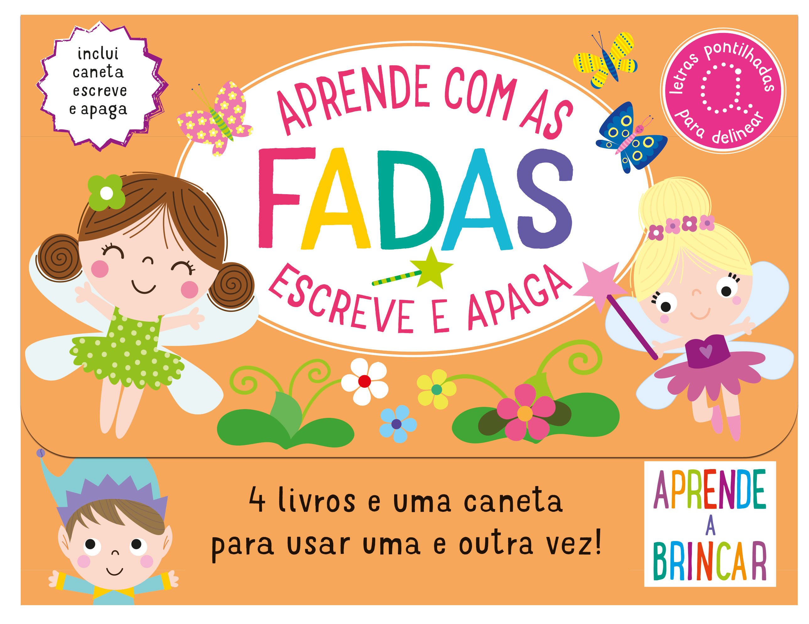 LIVRO APRENDE A BRINCAR COM AS FADAS DE AAVV