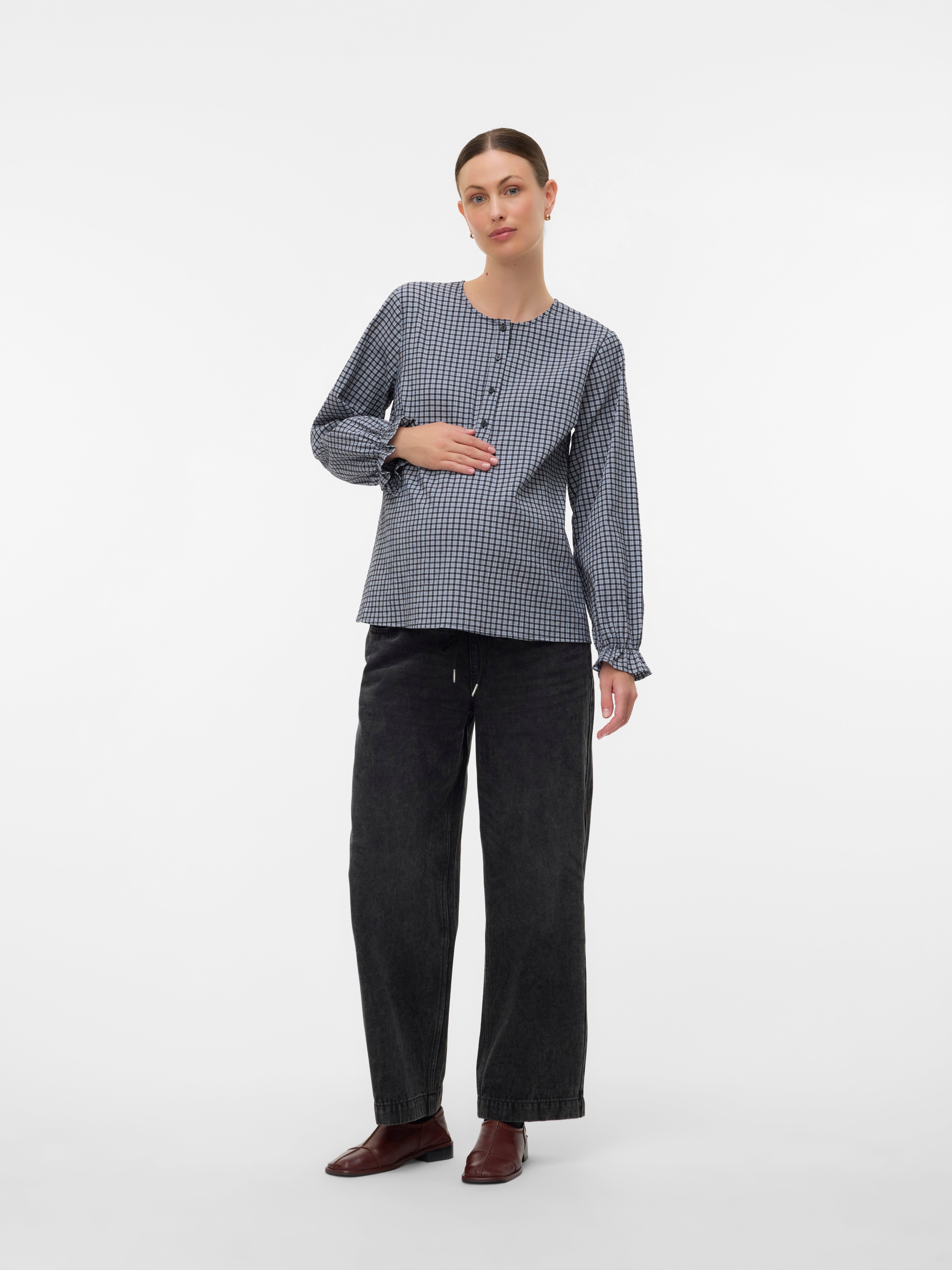 Regular fit O-hals Top