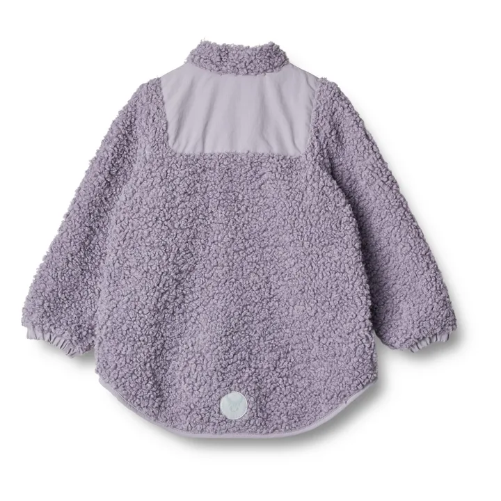 Wheat Veste Sherpa Matières Recyclées Vema | Mauve
