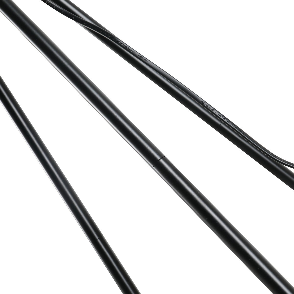 HOMCOM staande lamp, 37x37x152cm, metaal, zwart