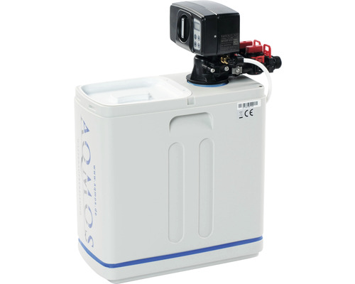 AQMOS AQBM-R2D2-32 waterontharder met aansluitset en montageblok voor huishoudens van 1 tot 4 personen