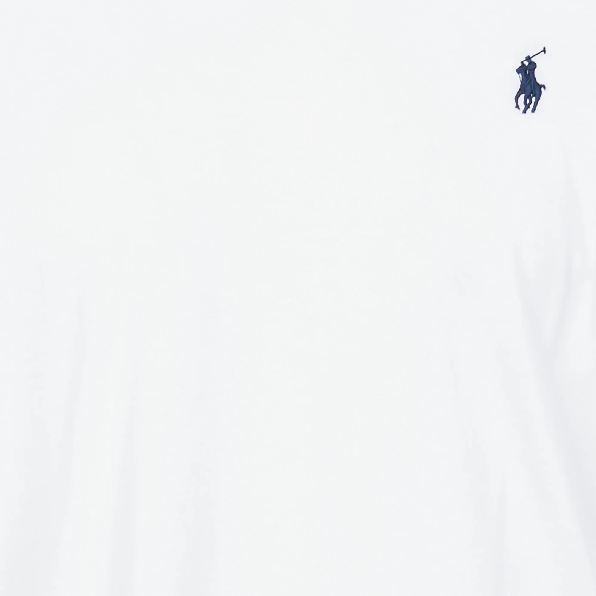 Tee-shirt col rond slim-fit en coton | Blanc